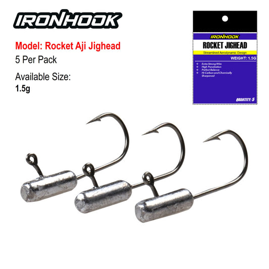 Ironhook Rocket Aji jighead