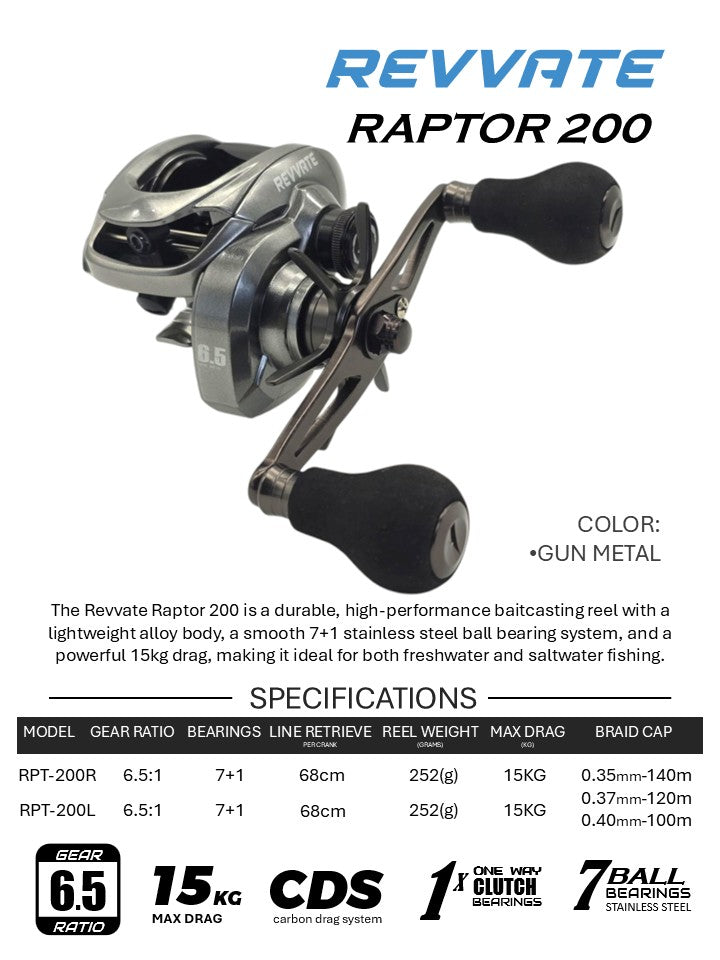 Revvate Raptor 200