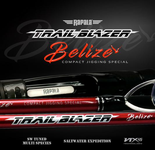Rapala TrailBlazer Belize light jigging travel rod