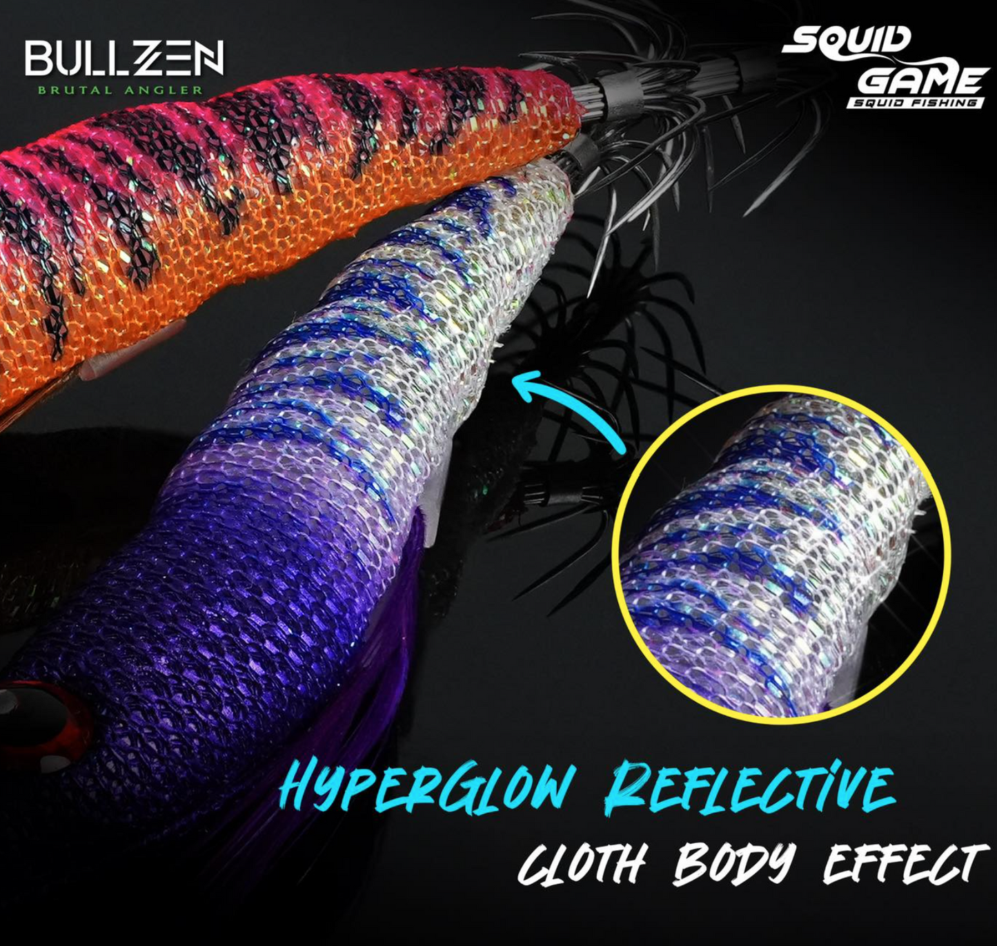 Bullzen Squid Game Ultra Squid Hook 80mm