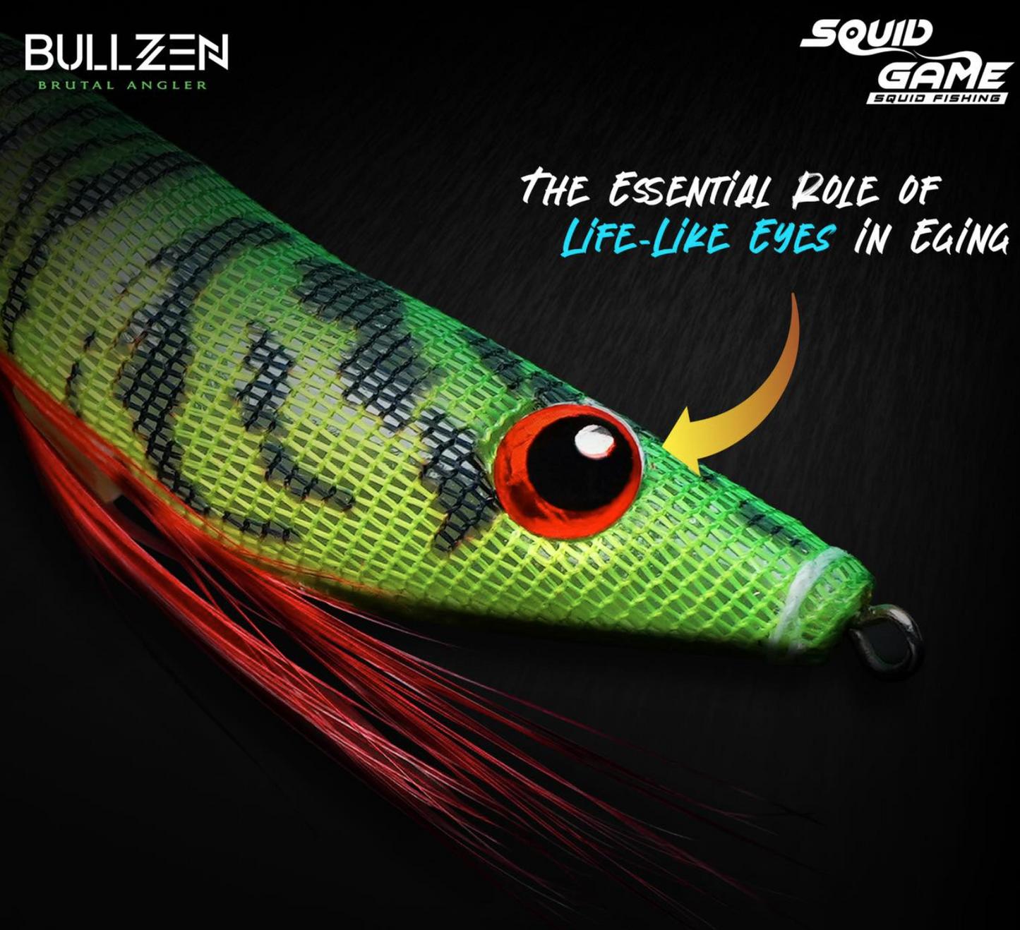 Bullzen Squid Game Ultra Squid Hook 80mm