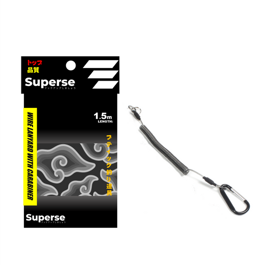 Superse Wire lanyard with carabiner AOT07