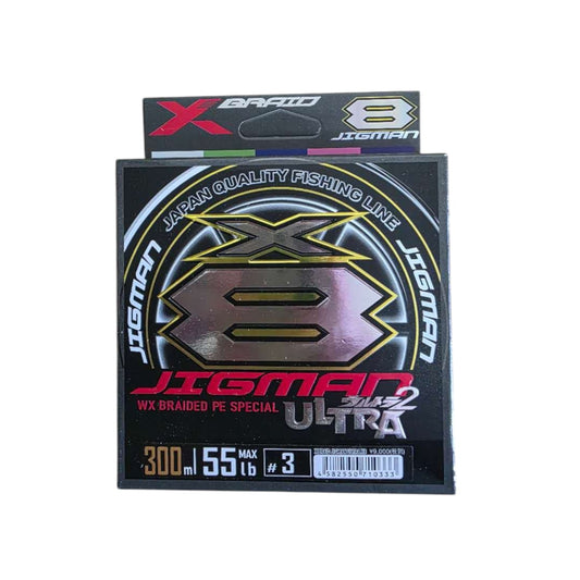 X Braid X8 Jigman Ultra 300m