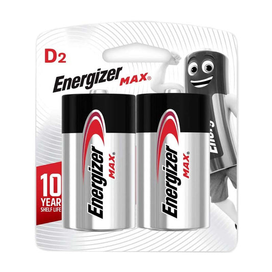 Energizer Alkaline Battery Size D