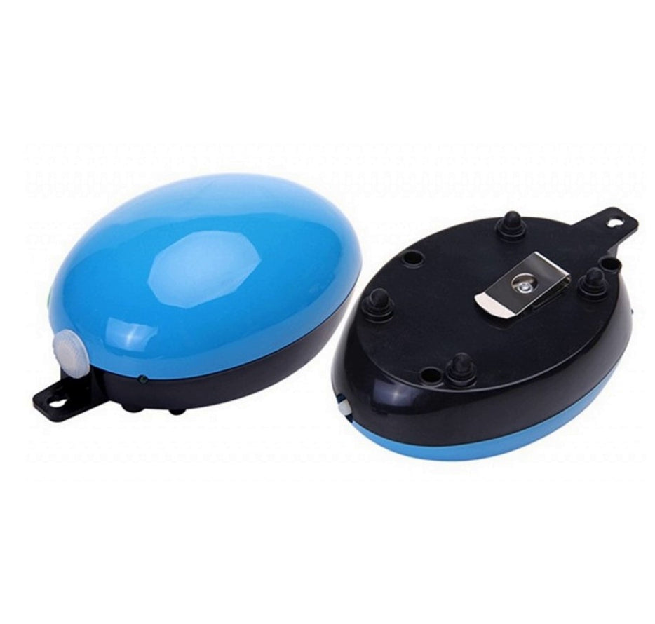 Portable Rechargeable Air pump - Round plastic