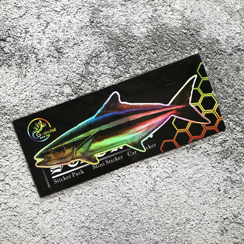 Geckoifad Fishing Theme Sticker