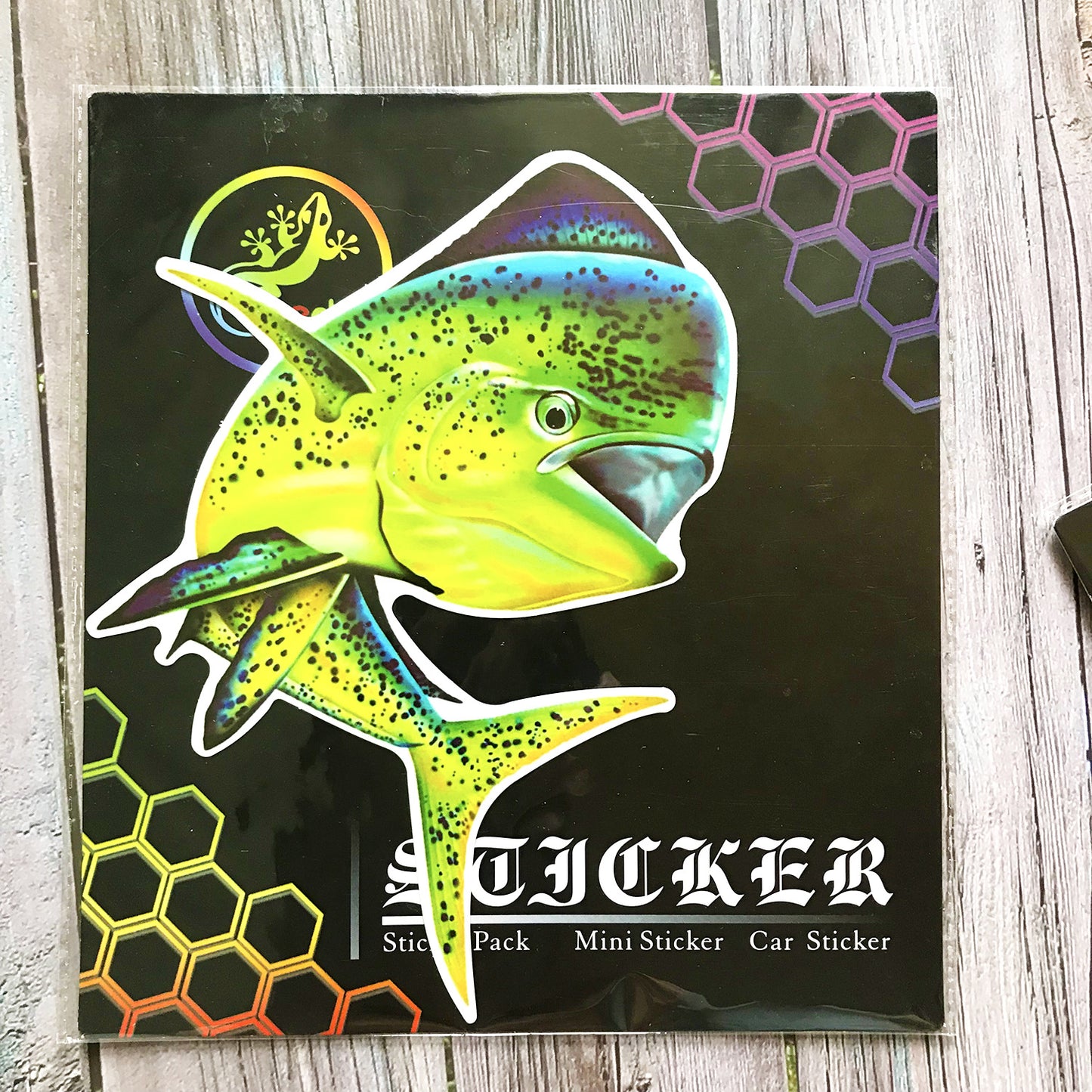 Geckoifad Fishing Theme Sticker