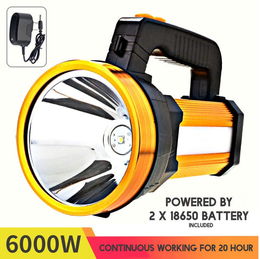 Rechargeable LED Torch light with side light