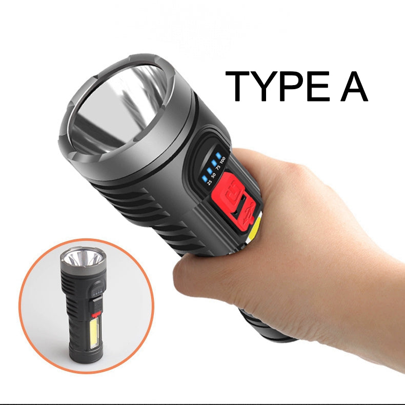 XP LED torchlight with side lamp