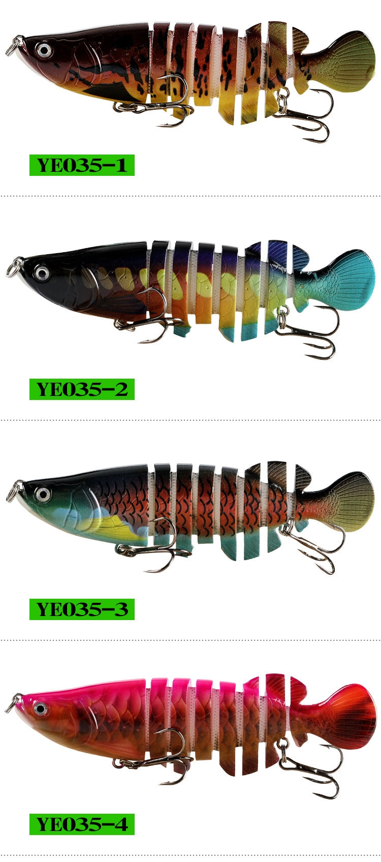 Arowana Swimbait YE035