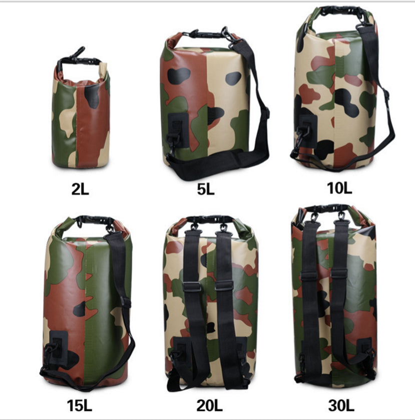 Ocean Pack Camouflage Waterproof dry bag