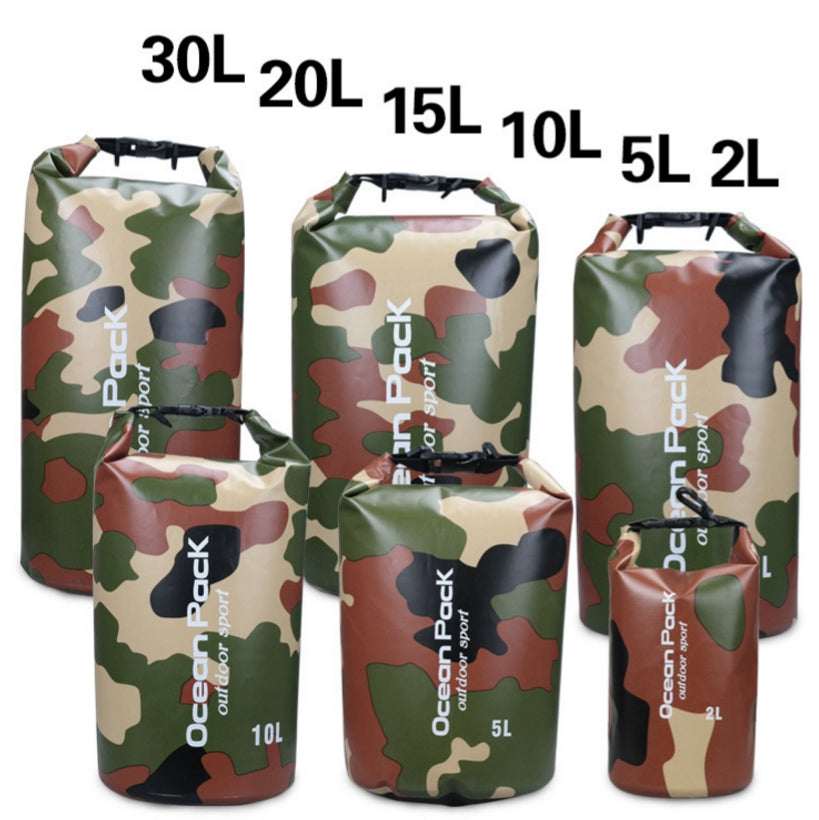 Ocean Pack Camouflage Waterproof dry bag