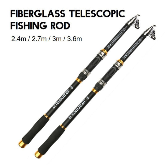 Fiberglass Telescopic fishing rod