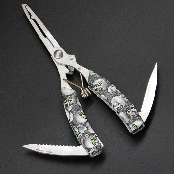 Multi-Function Fishing Plier with knife PL029