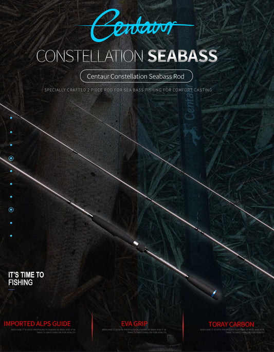 Centaur constellation seabass rod