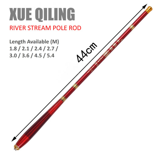Xue Qiling River stream Pole Rod PR021