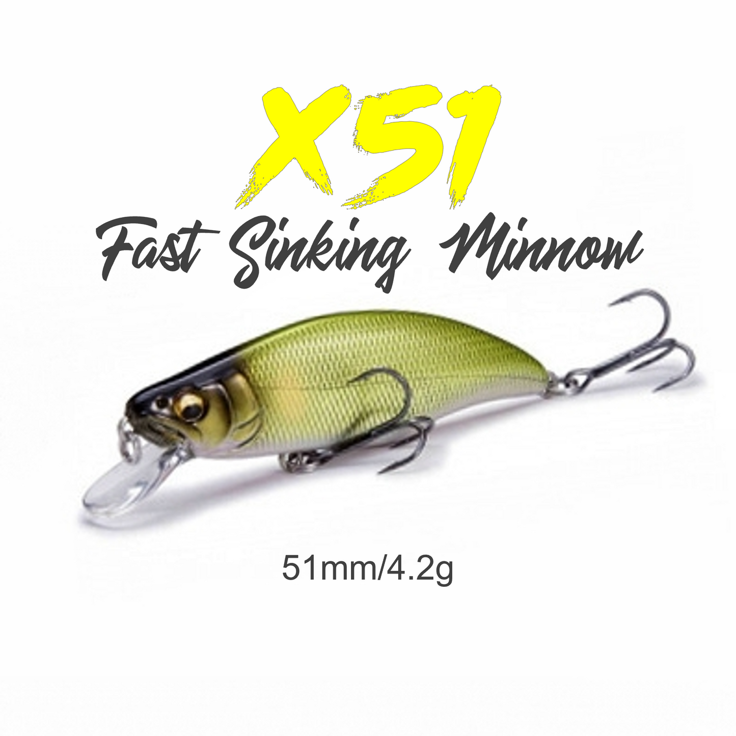 X51 Fast Sinking Minnow
