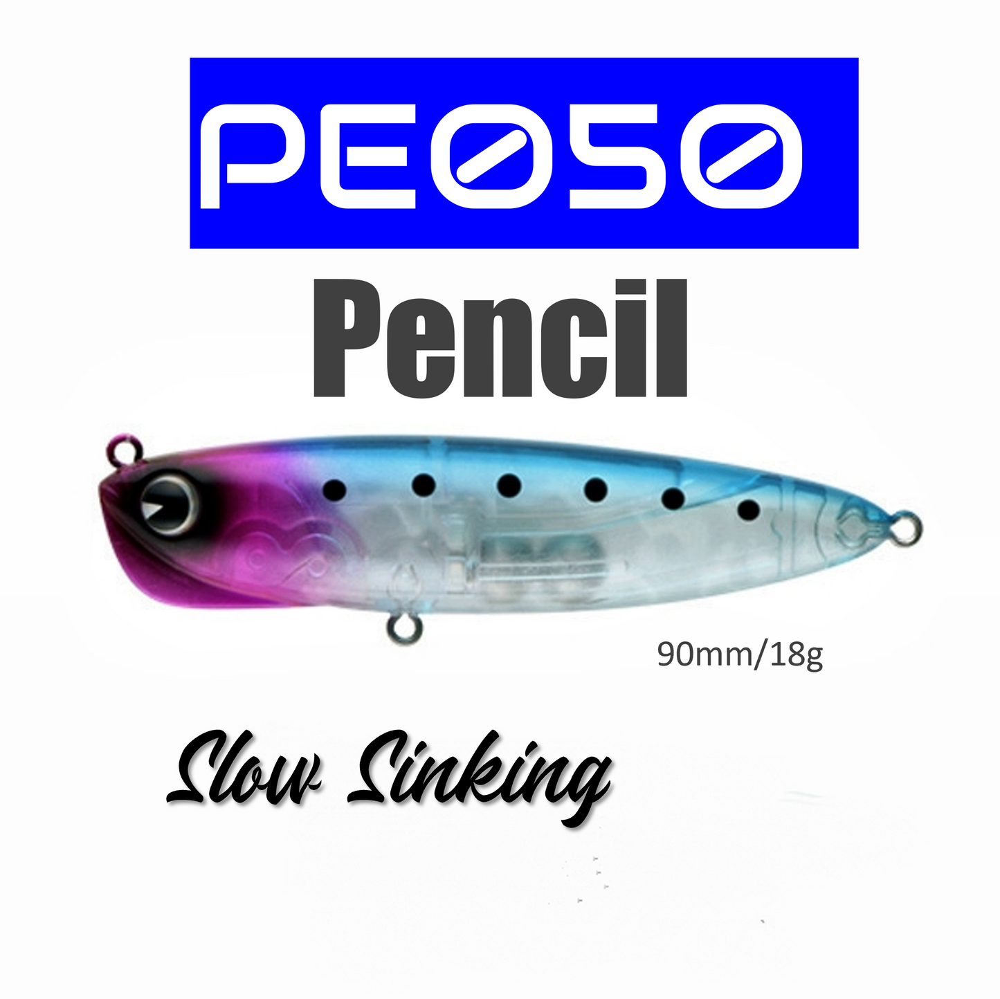 PE050 Slow Sinking Pencil