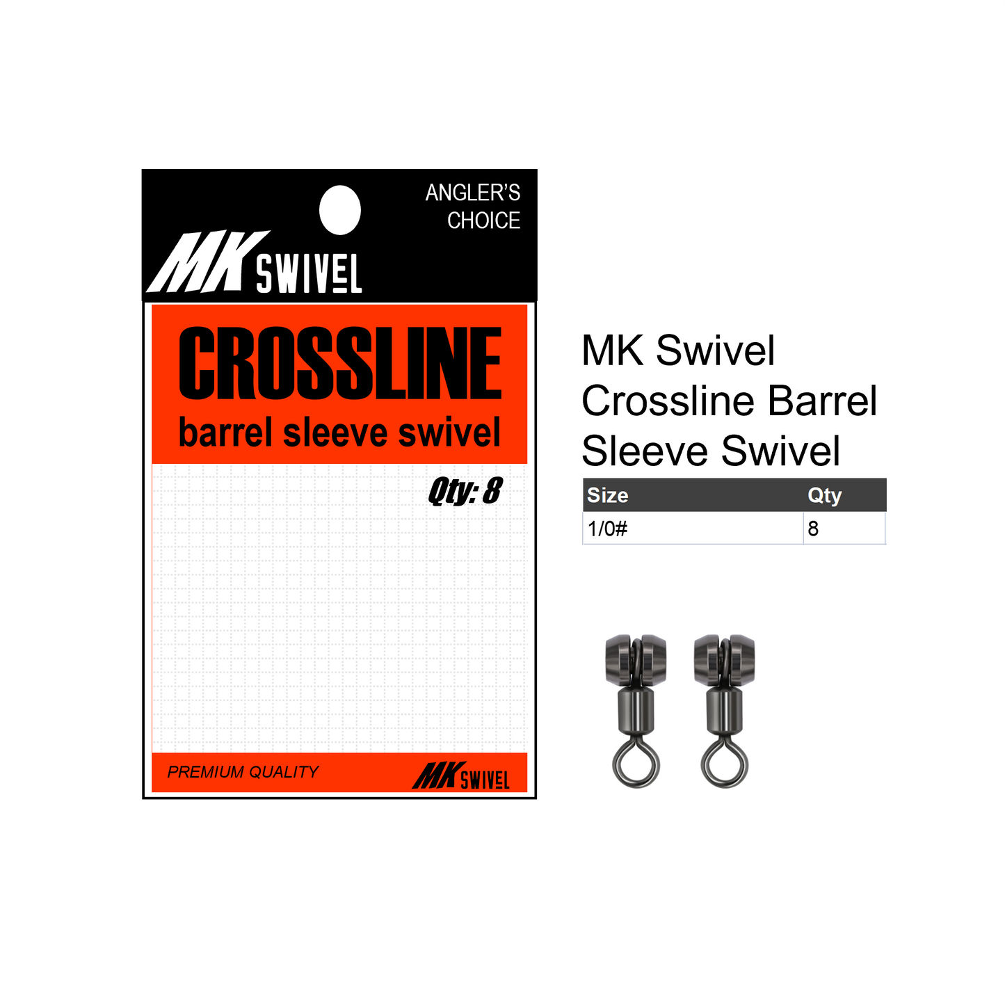 MK Swivel Crossline Barrel sleeve swivel MK034