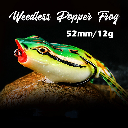 Weedless popper frog 52mm/12g