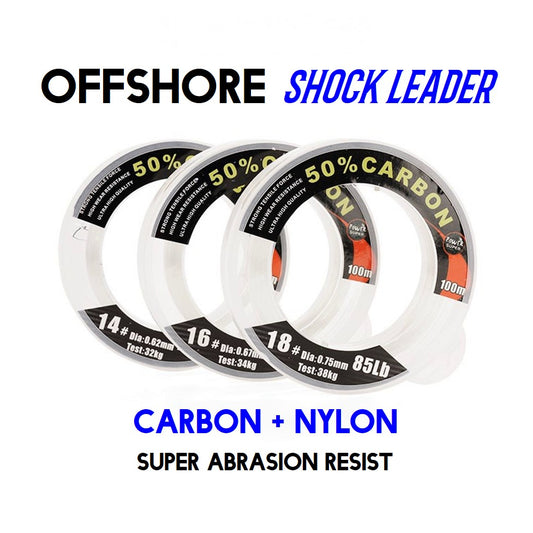 50% Carbon Offshore shock leader