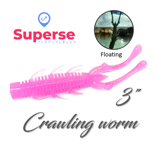 Superse Buoyant Crawling worm