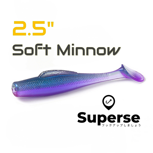 Superse 2.5" Soft minnow SP003