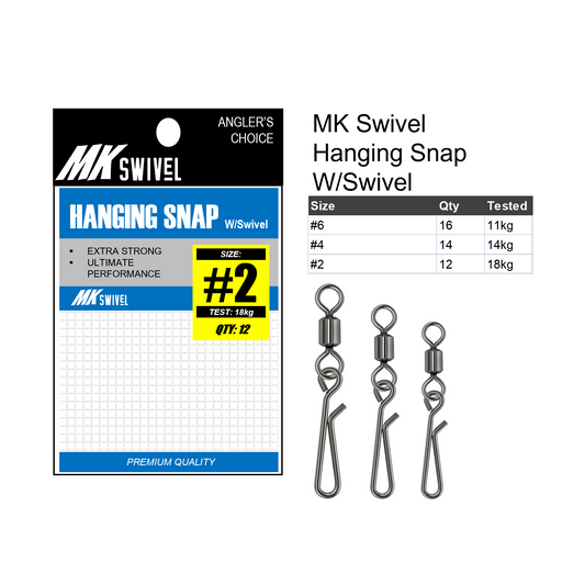 MK Swivel Hanging Snap W/Swivel MK038