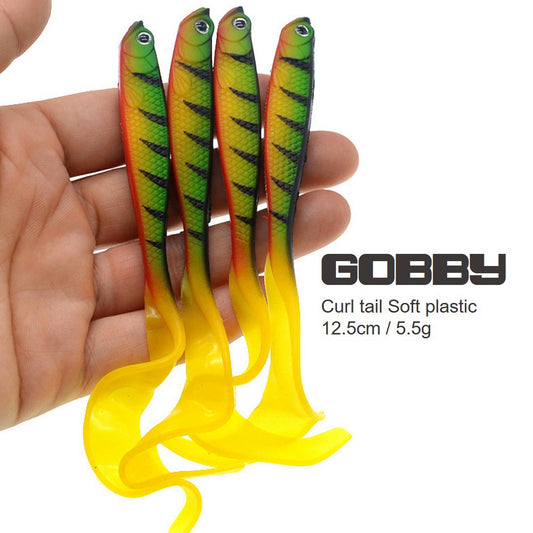 Superse GOBBY Curl tail Soft plastic