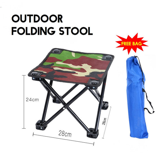Light portable Outdoor folding stool