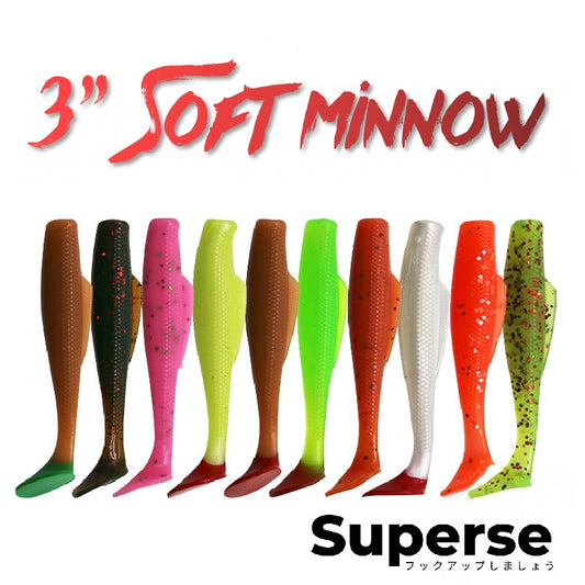 Superse 3" Soft minnow SP004
