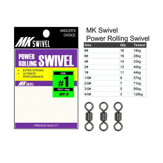 MK Swivel Power Rolling Swivel MK024