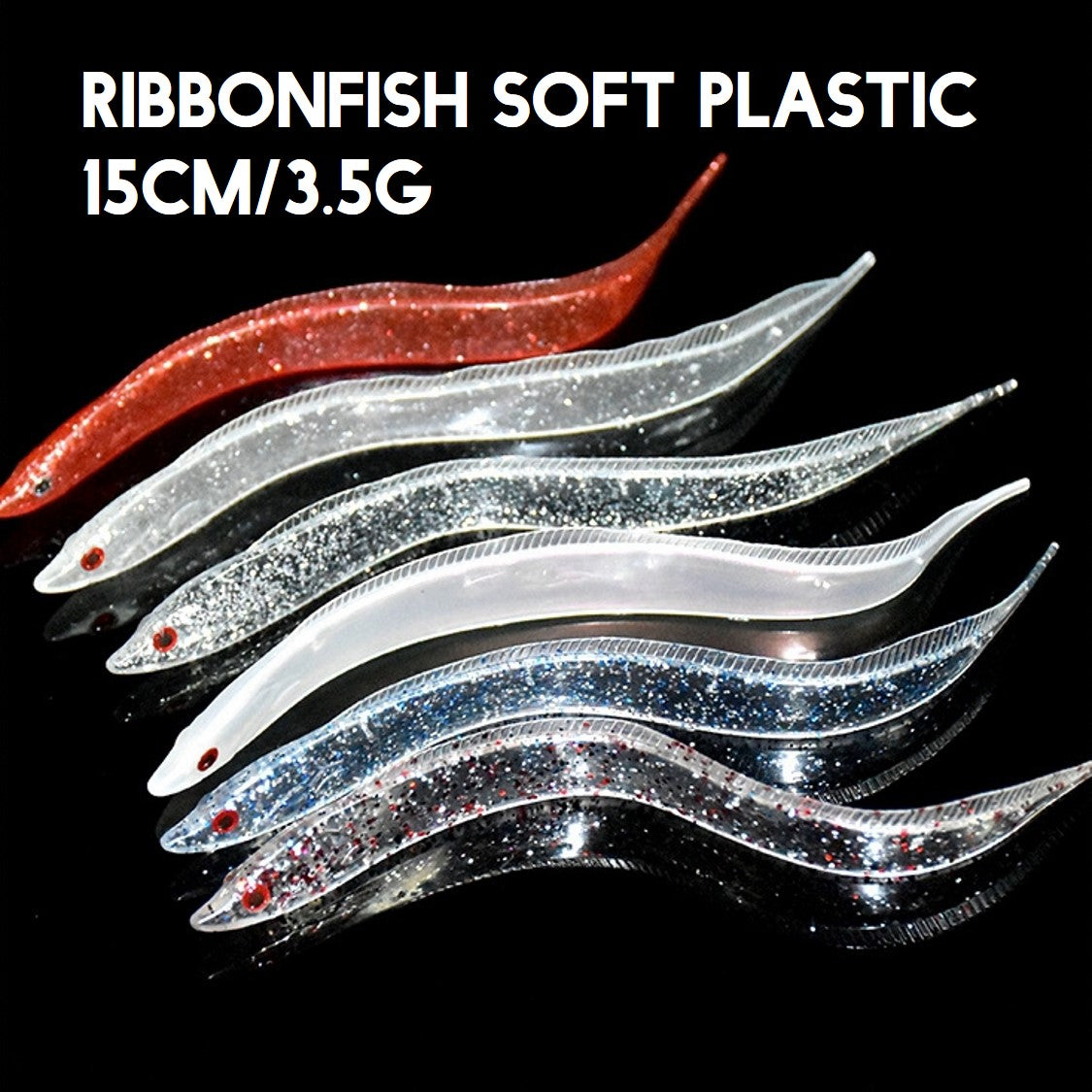 Ribbonfish soft plastic