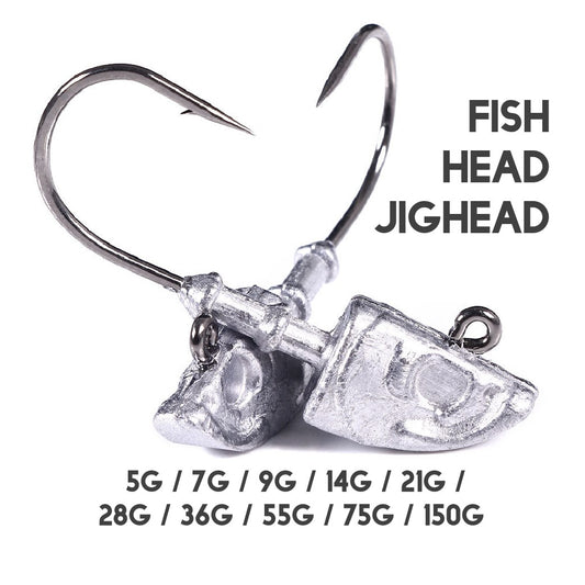 Superse Fish Head jig head