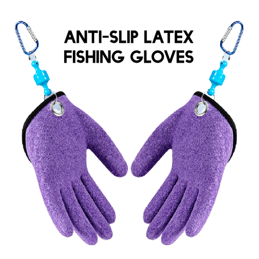 Anti-slip Latex Fishing Gloves GLV02