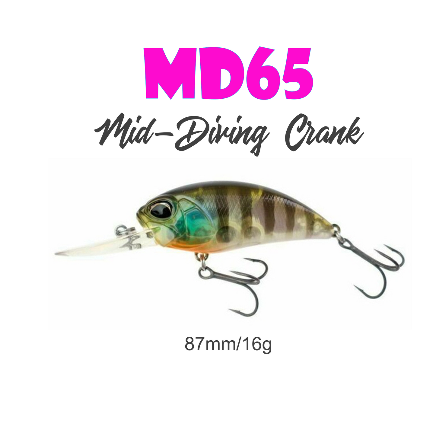 Mid-Diving Crank MD65 9065