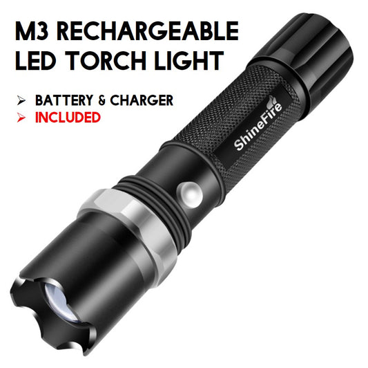 M3 Rechargeable LED Torch light