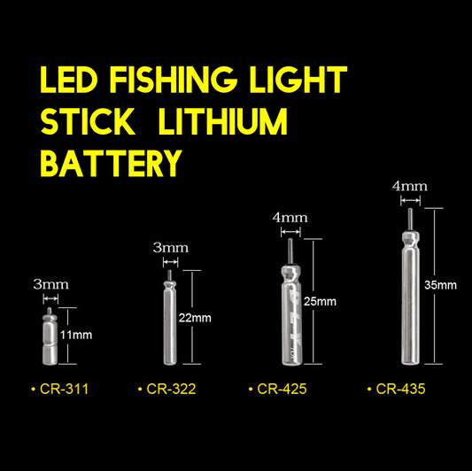 Fishing LED light stick Lithium battery