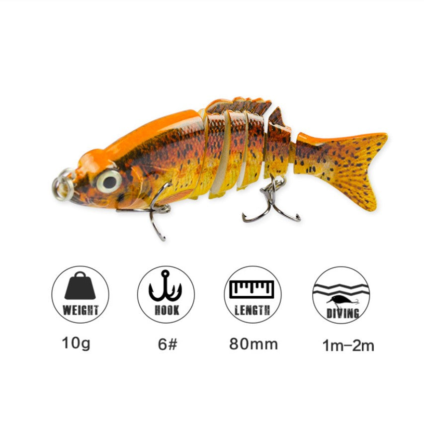 Superse Swimbait 80mm/10g YH09