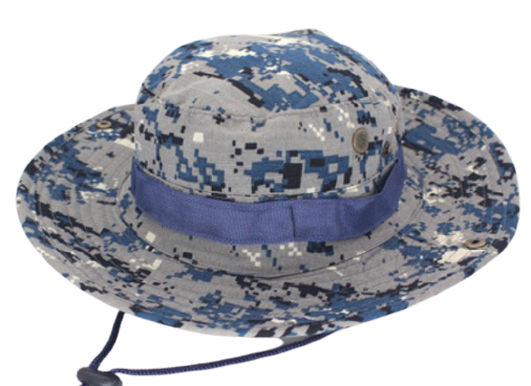 Pixel Camouflage Jungle Bucket Hat HG009
