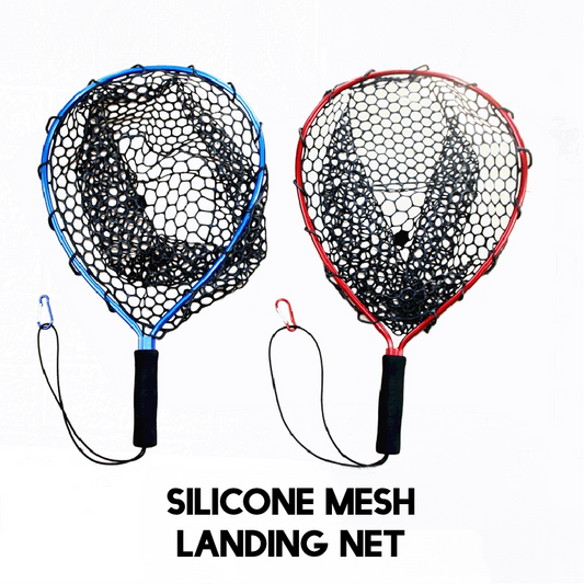 Silicone mesh landing net SP001