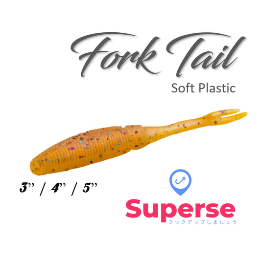 Superse Fork Tail Soft Plastic