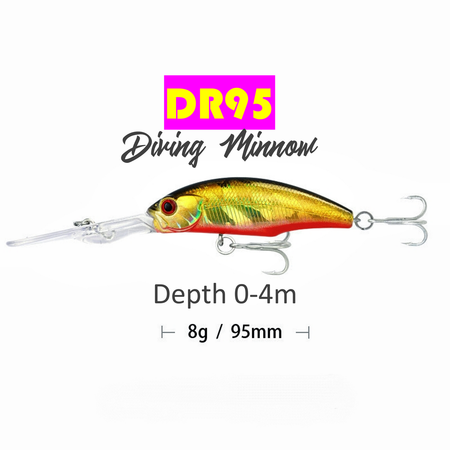 DR95 Diving Minnow